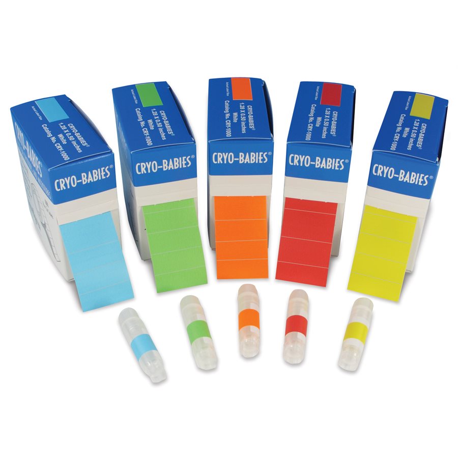 CRYO-BABIES® and CRYOTAGS® ROLL of 1000 HEACRY-0500 HEACRY-0500